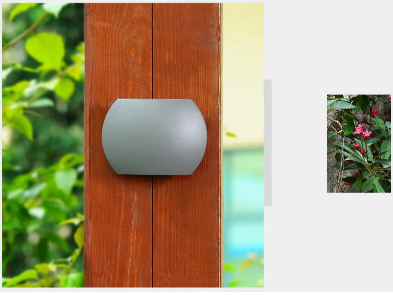 Led double head wall lamp outdoor waterproof spotlight garden home hotel lobby decoration simple light | Лампы и освещение