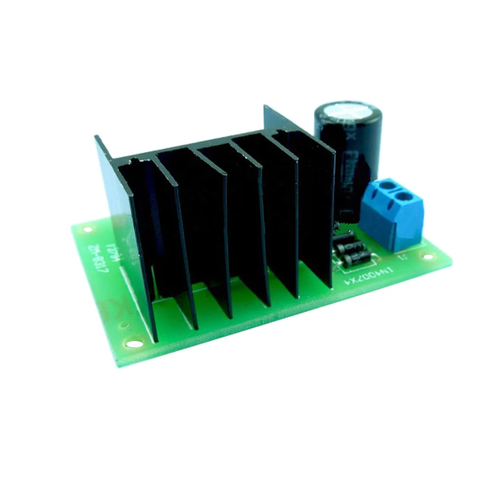 Cnikesin diy kit LM317 с выпрямителем AC/DC вход оптом большой теплоотвод напряжение