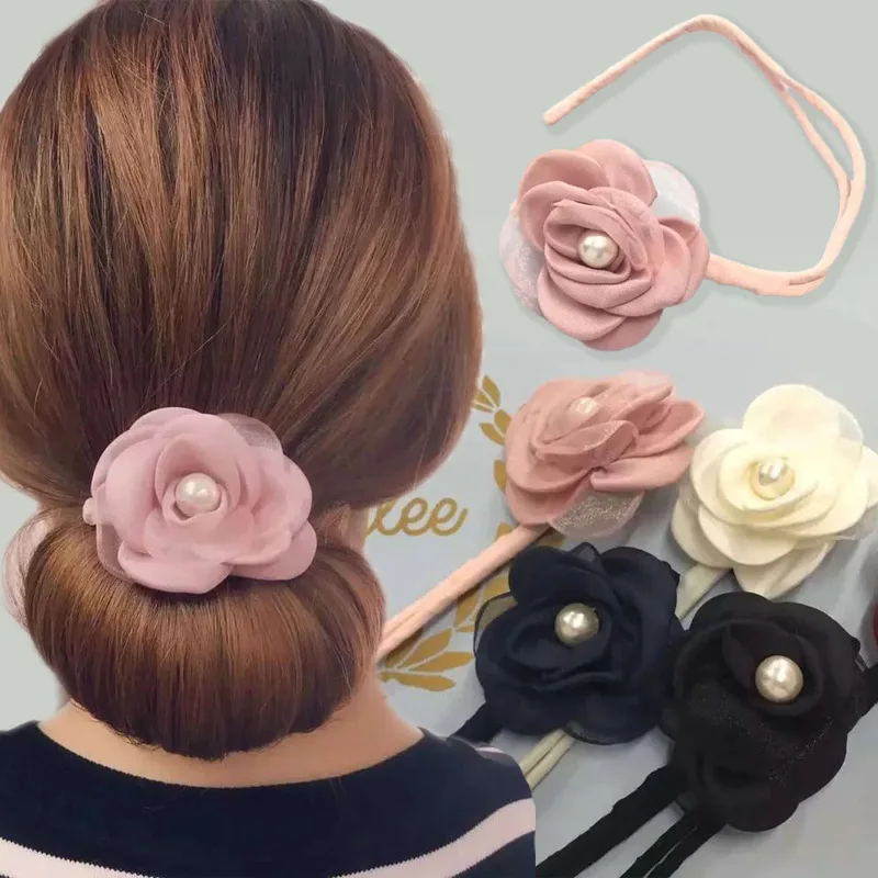 1 шт. заколка для волос с жемчужинами и цветами|head bands for women|head bandhair accessories |