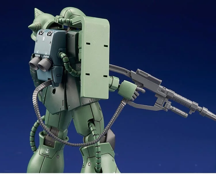 Оригинальный Gundam HG 1/144 модель MS 06C ZAKU 2 типа C ZEON мобильный костюм происхождение GTO