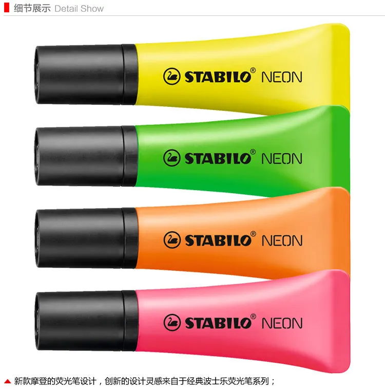 Toothpaste Marker Pen Fluorescent Oblique Boligrafos Station