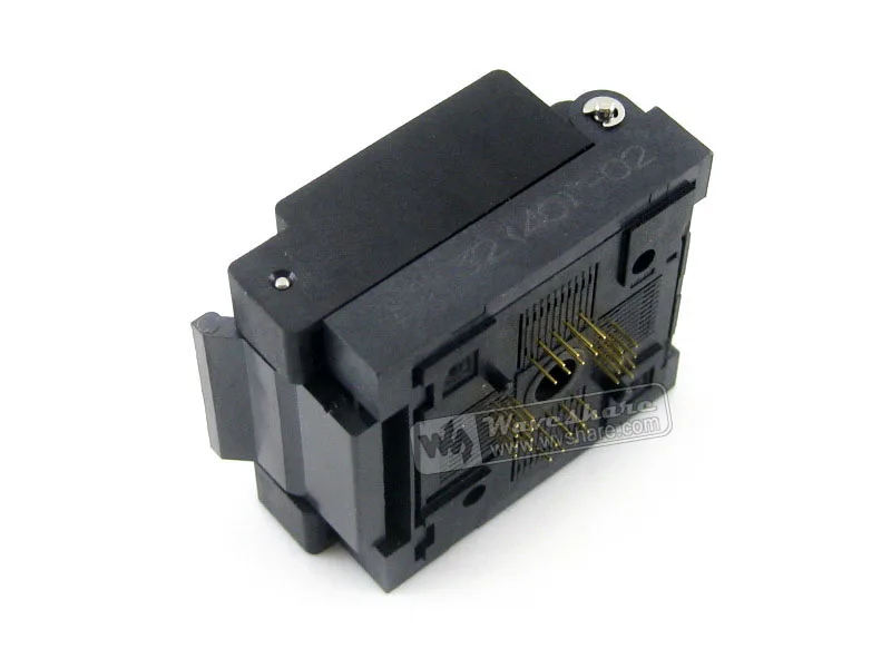 QFN32 MLP32 MLF32 Φ (40) Enplas QFN 7x7 мм 0 65 шаг тестирование IC выжигание розетки|qfn test socket|qfn