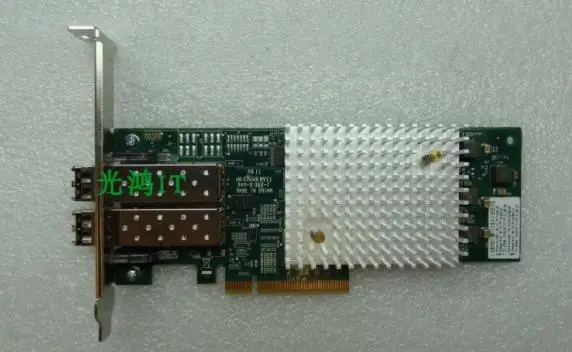 QLogic парчовая брикет 2 порта 16 Гбит/с Gen 5 SFP + FC SR-Optical PCIe контроллер флэш-карта HBA |