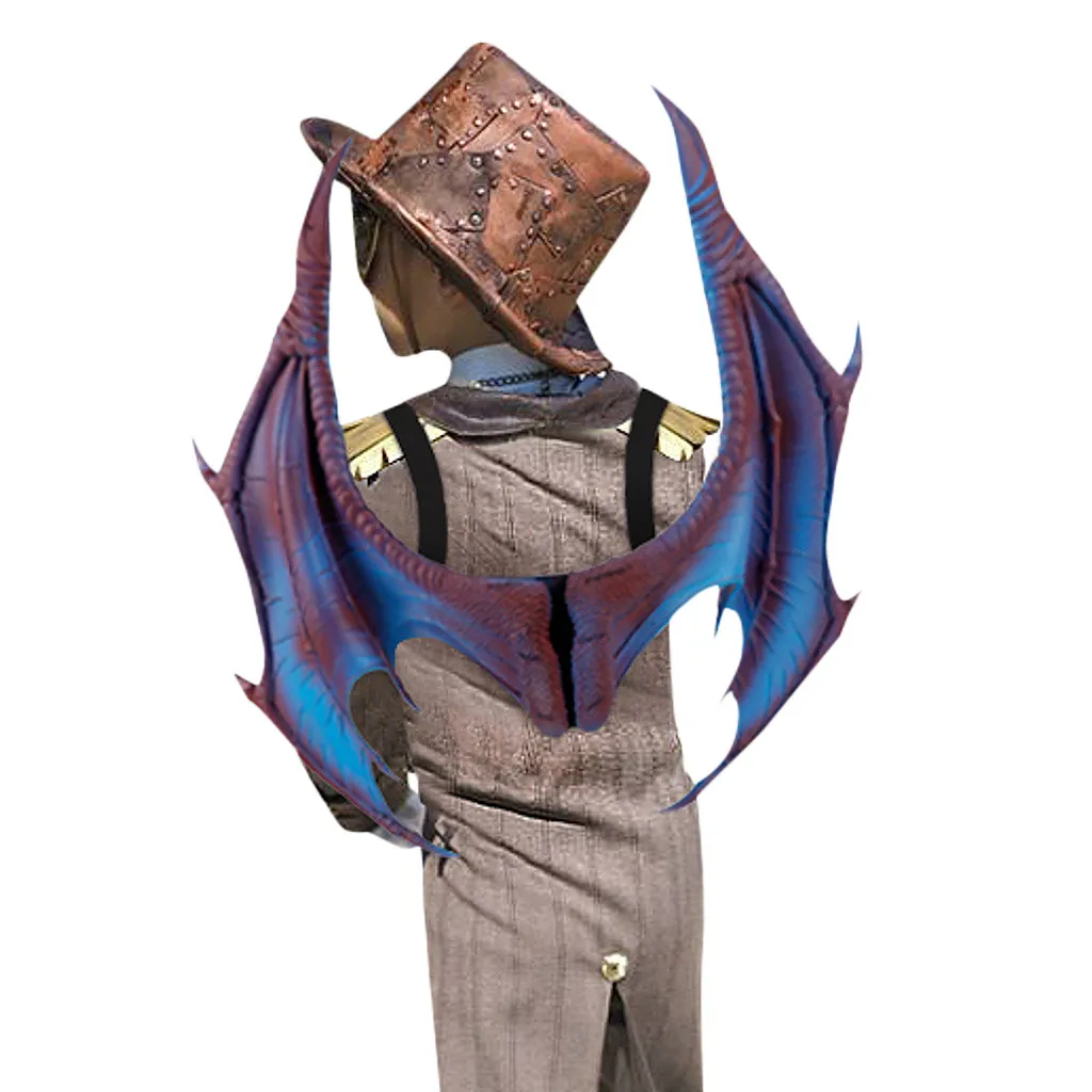 Cosplay How to Train Your Dragon costume props kids adult black demon dragon vampire wings mask halloween carnival purim props