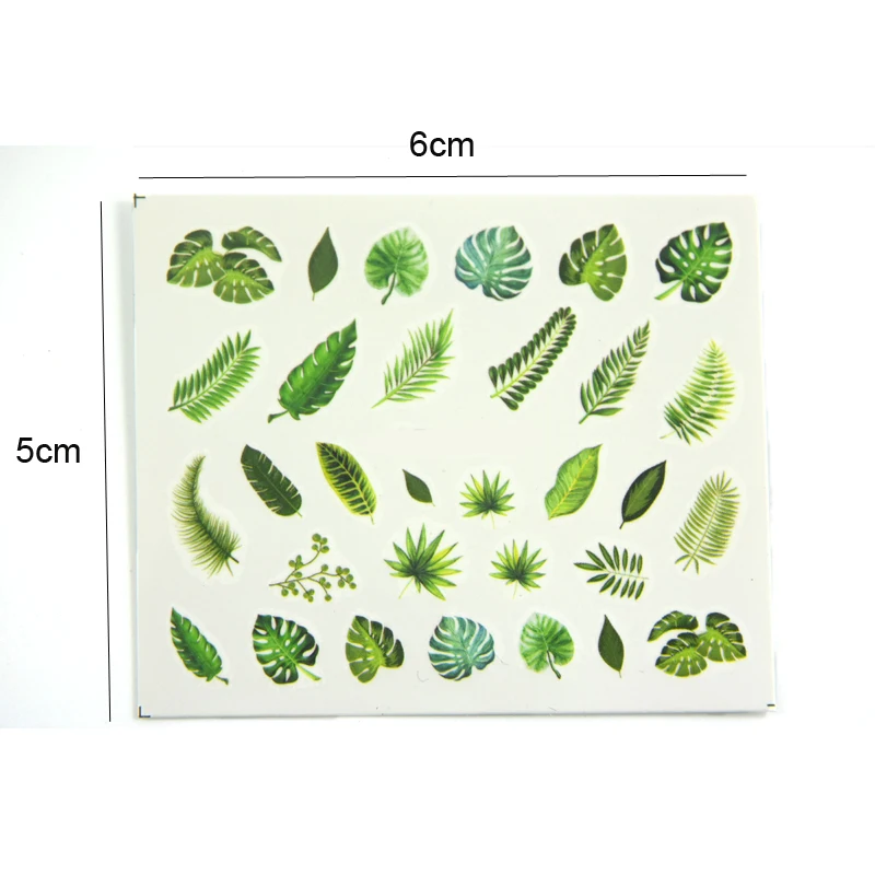 

29pcs Nail Water Decals Leaf Vines Nail Slider Sticker Flowers Leaves Transfer Sticker Spring Summer Stickers for Manicure