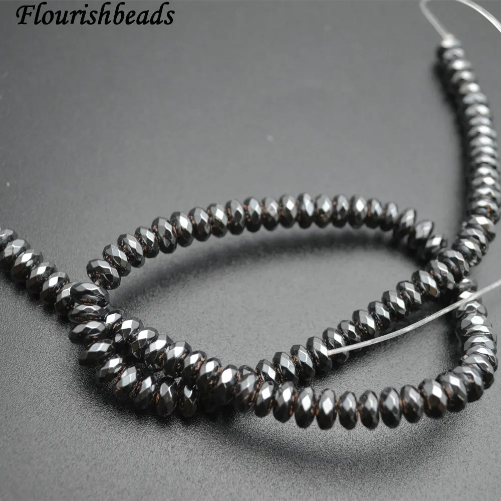 

Граненые высококачественные гематитовые круглые бусины-разделители, бусины россыпью для бижутерии «сделай сам», 1x2 мм, 2x4 мм, 3x6 мм, 4x6 мм, 3,5x8 ...