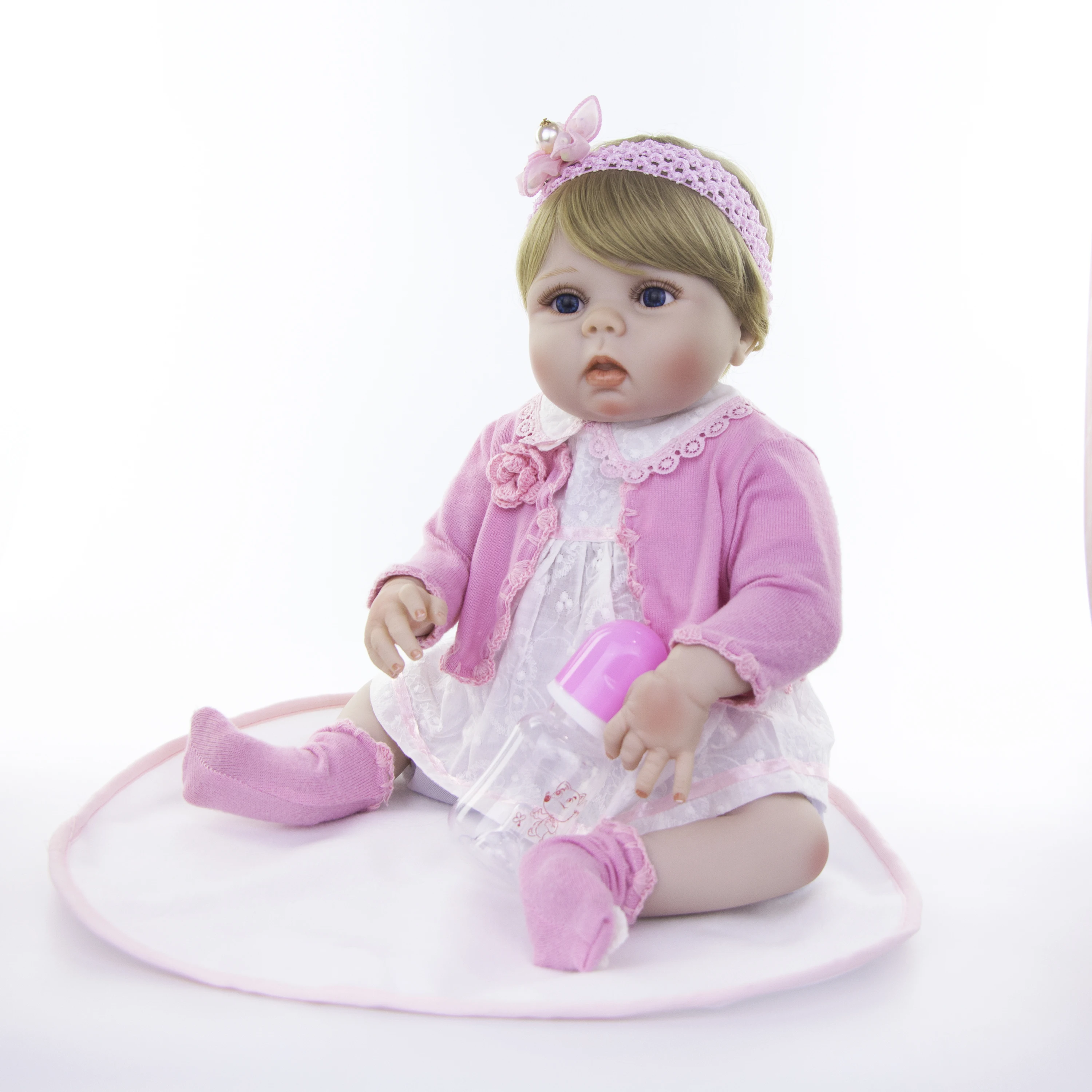 KEIUMI 57 см куклы Новорожденные девочки модные самодельные игрушки 23 дюйма