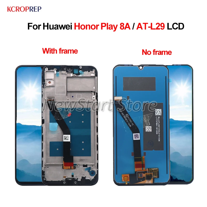 ЖК дисплей с сенсорным экраном и дигитайзером в сборе для Huawei Honor Play 8A 6 0 дюйма 8a