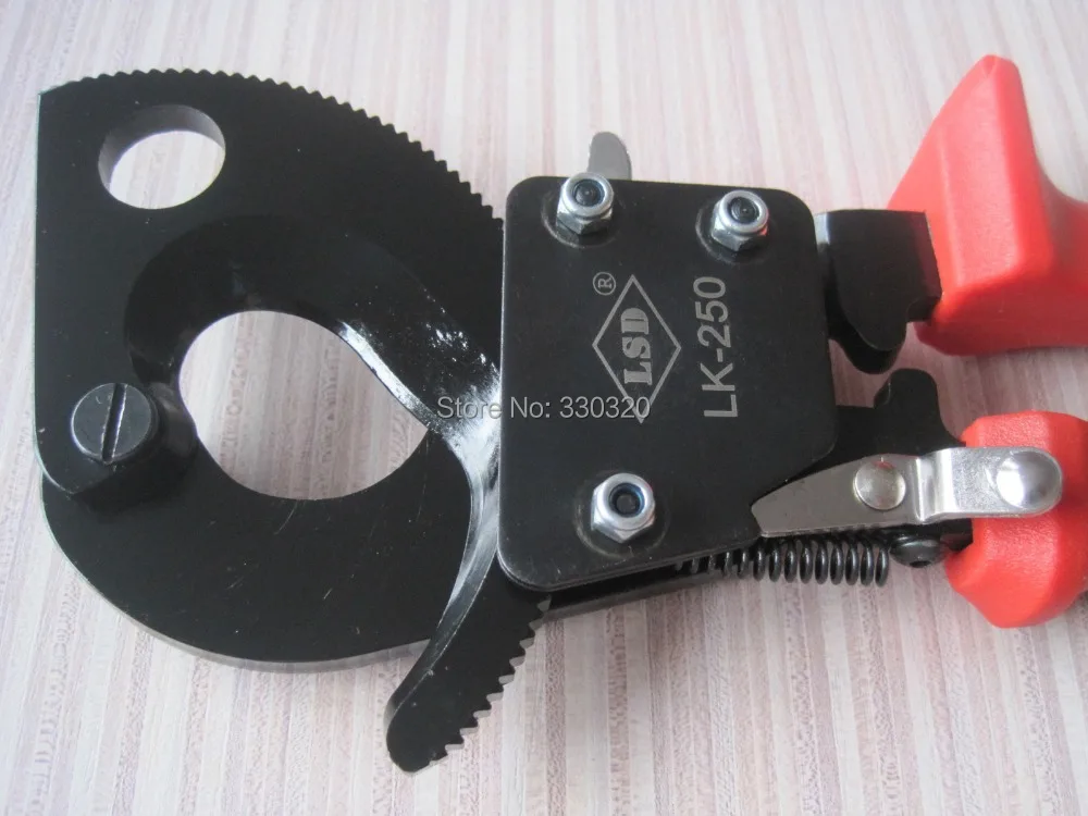 Электрический трещотка кабель резак для резки Cu/Al и провод Макс 240 мм2 LK-250