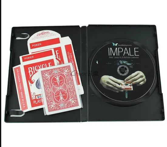 Impale от Jason Yu и Nicholas Lawrence (DVD + Gimmick) карта магический трюк сценический закрытый