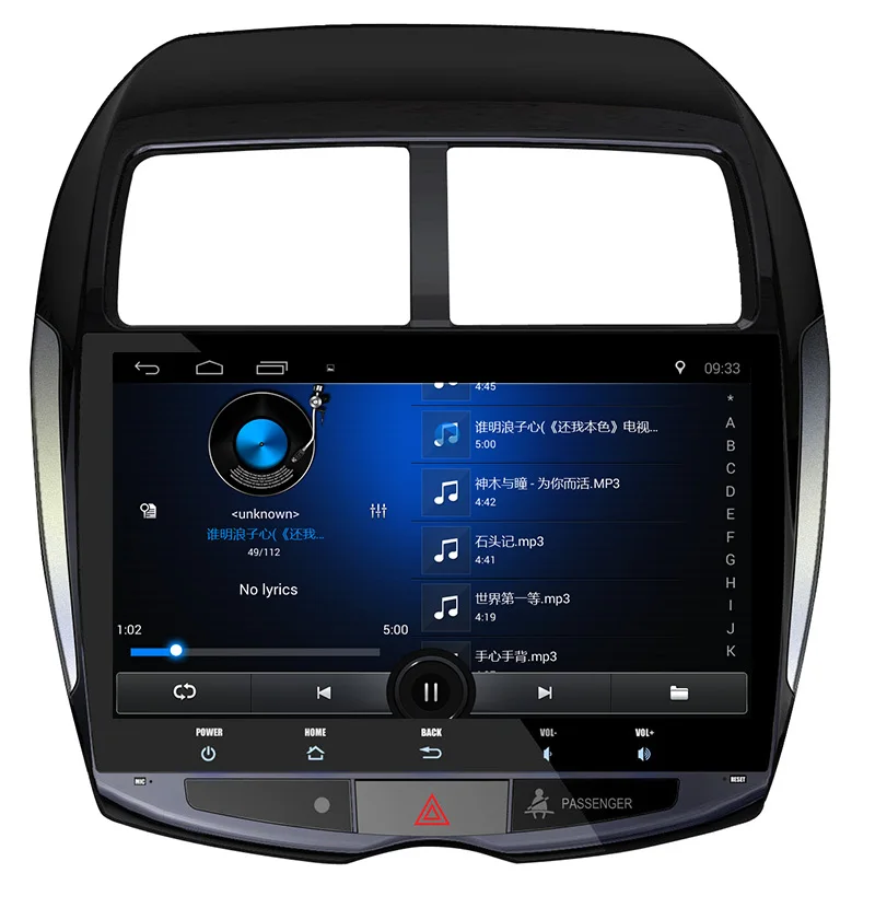 10 1 &quot2 + 32 ГБ Android 7 0 автомобильный dvd плеер для Mitsubishi ASX 2010 2012 с GPS навигацией Радио BT