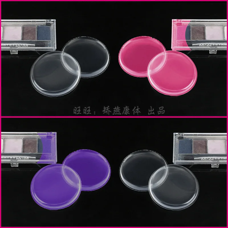 Силиконовая Круглая Желейная пудра с простой мягкой силиконовой пудрой женские