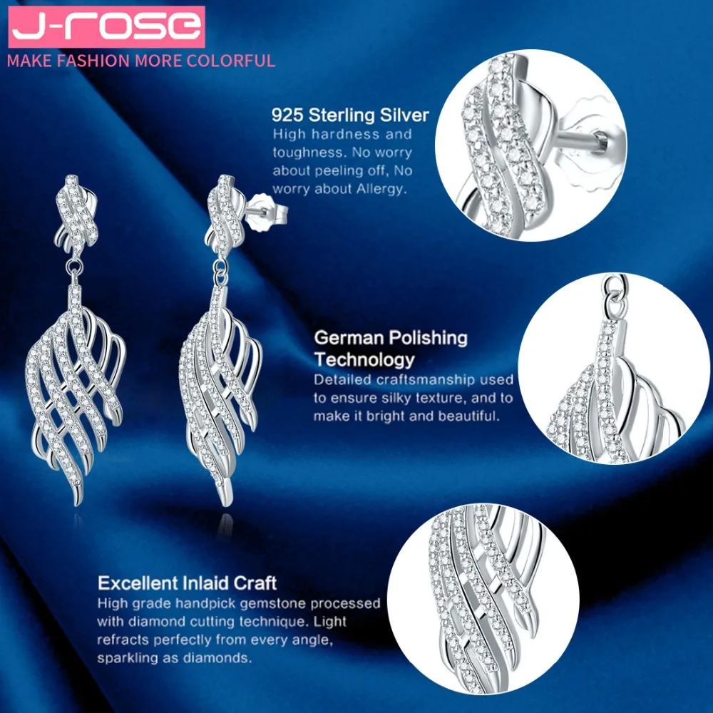 JROSE 5.0CT 100% genuine 925 standard sterling silver white water drop pendant earring ball anniversary celebrity luxury gift | Украшения и