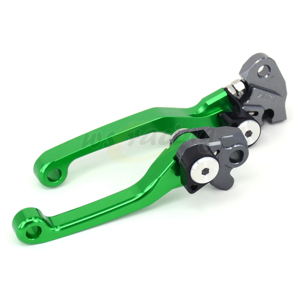 Складной поворотный рычаг сцепления и тормоза для KAWASAKI KX65 00-20 KX85 01-20 KX125 00-05 KX250 KX250F