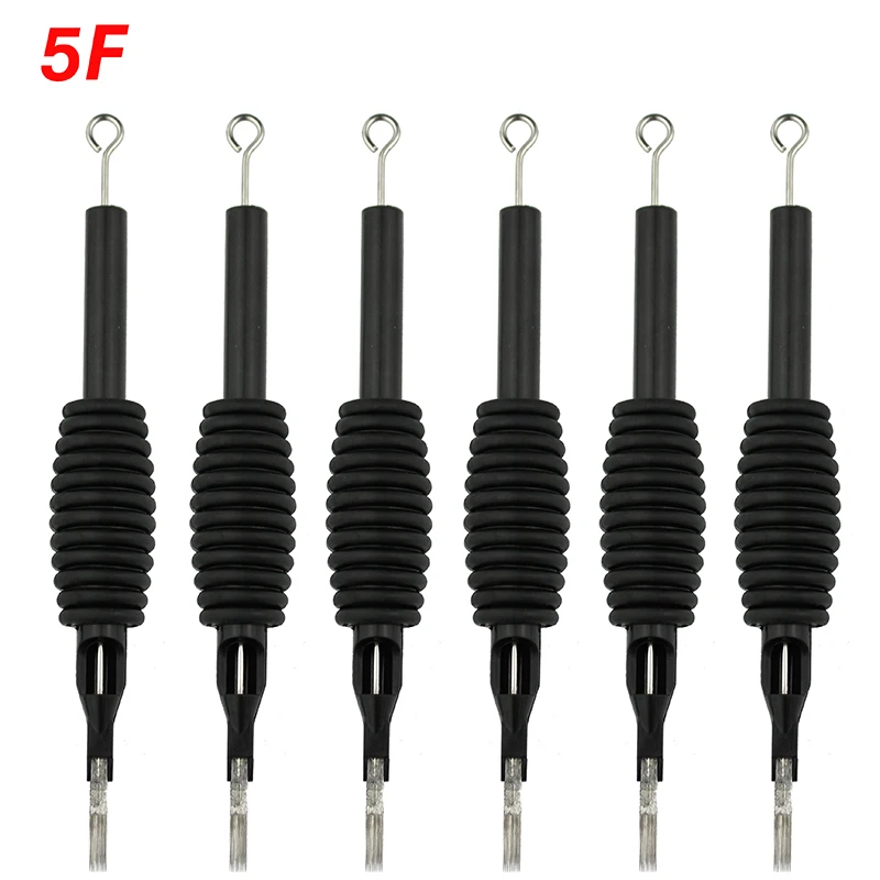 OPHIR 6 шт./лот 5F Стерильная одноразовая насадка для тату наконечники иглы и трубка