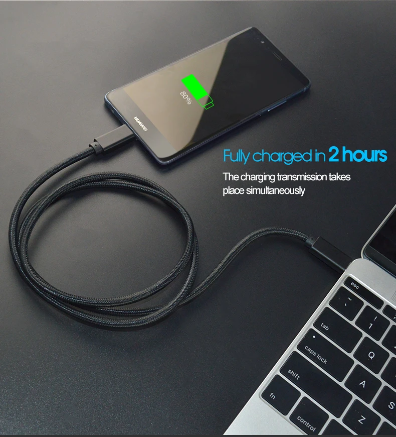 Кабель USB 3,1 type-C 100W цифровые кабели питания type C 5A 20V для USB C Macbook hp Dell USB-IF thunderbolt3