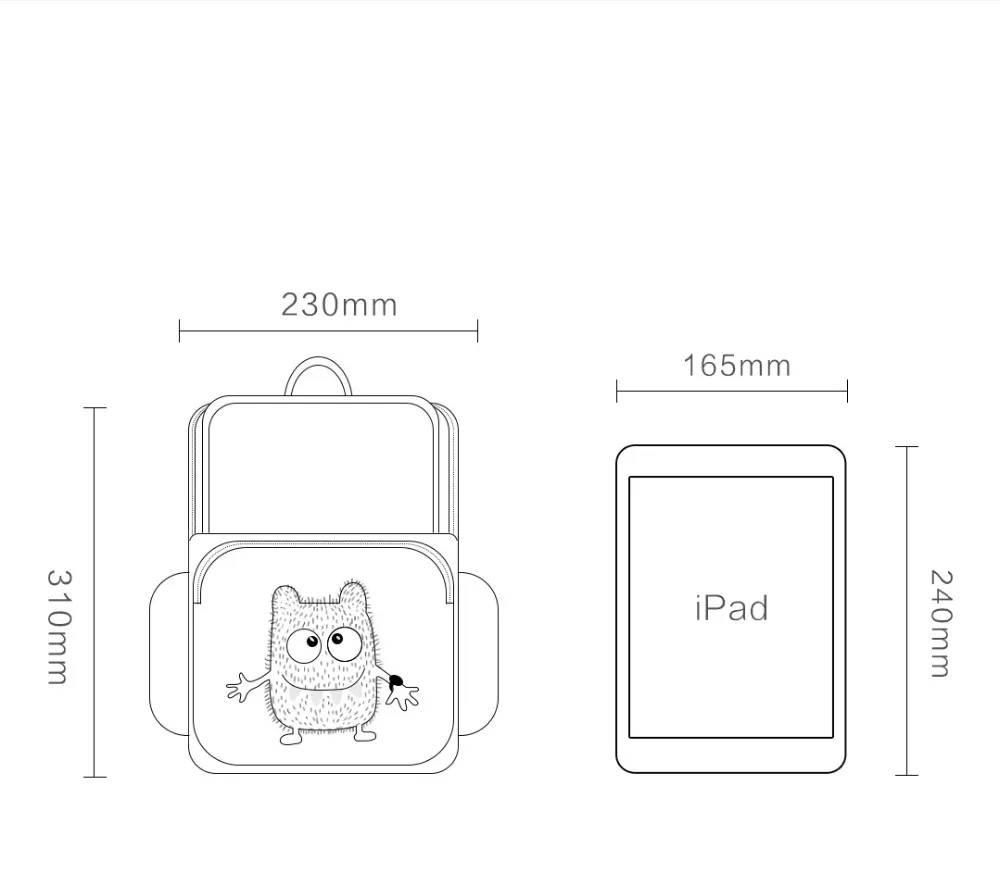 Детский Школьный рюкзак Xiaomi Xiaoyang, вес 350 г, светильник, снижение веса, Защита позвоночника, сумка, рюкзаки для девочек и мальчиков 3-6 лет