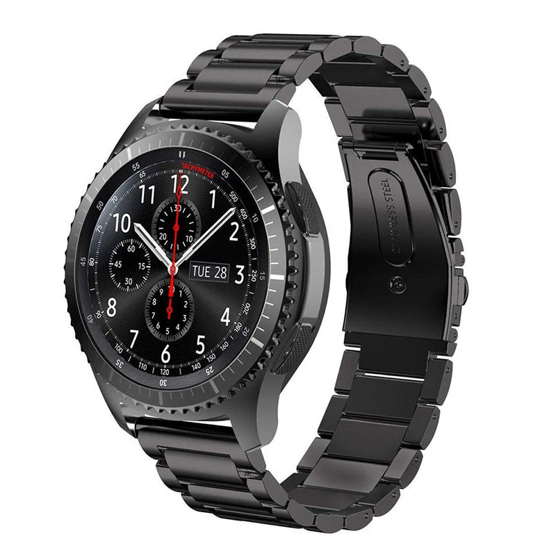 20 мм 22 Корреа ремешок металлический для Samsung Gear S2 S3 фитнес-Браслет Смарт-браслет