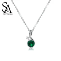 sa silverage night elf s925 sterling silver necklace pendant ins wind pendant chain necklace women chokers 925 sterling silver