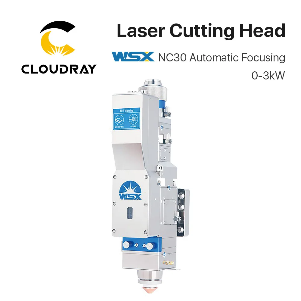 Волоконно Лазерная режущая головка Cloudray WSX 0 3 кВт с автоматической фокусировкой