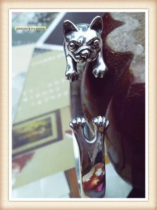 Оптовая продажа французский бульдог любовь браслет животное браслеты Собака для