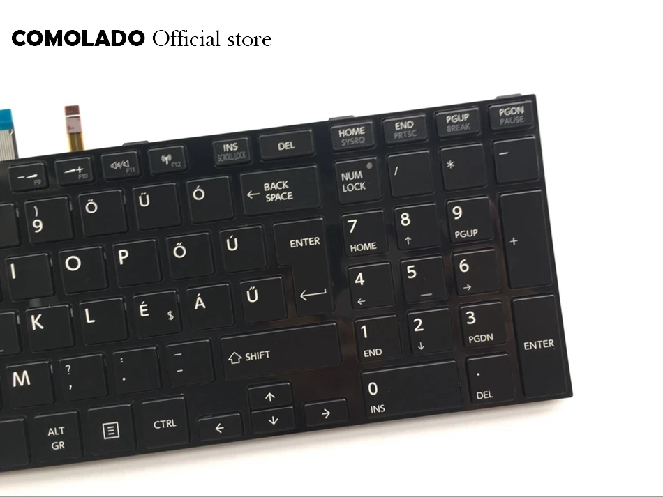 HU Hungary клавиатура для TOSHIBA L75-A C75-A C75D-A черный с подсветкой Клавиатура Layout |