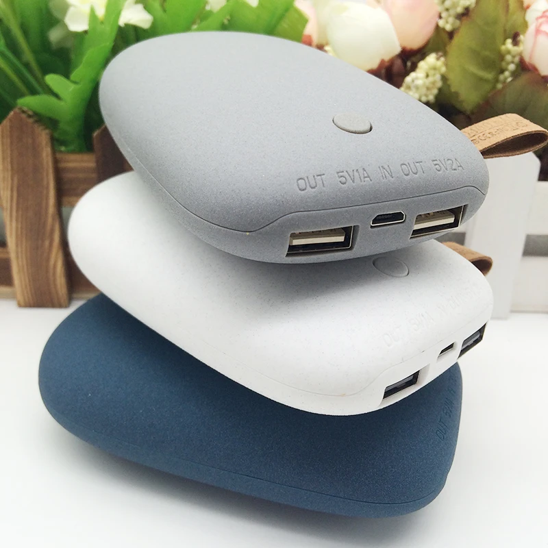 Внешний аккумулятор 12000 мАч резервный внешний с двумя USB портами зарядное