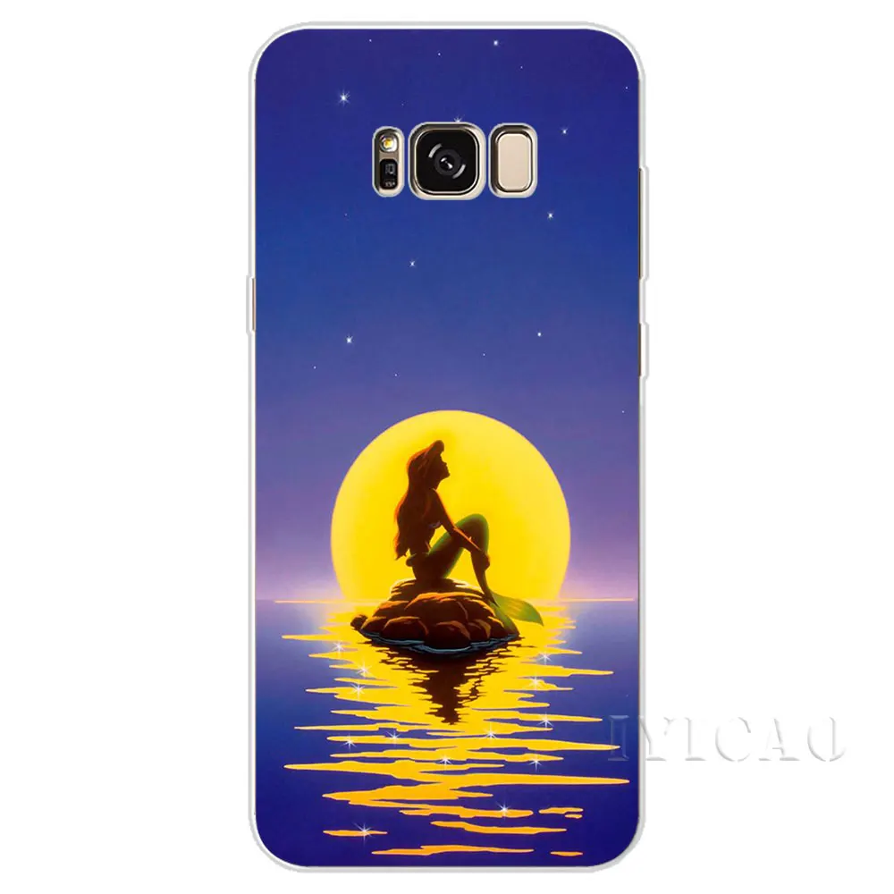 IYICAO с принтом Русалочка Ариэль жесткий чехол для Samsung Galaxy A3 A5 2015 2016 2017 A6 A7 A8 A9 плюс