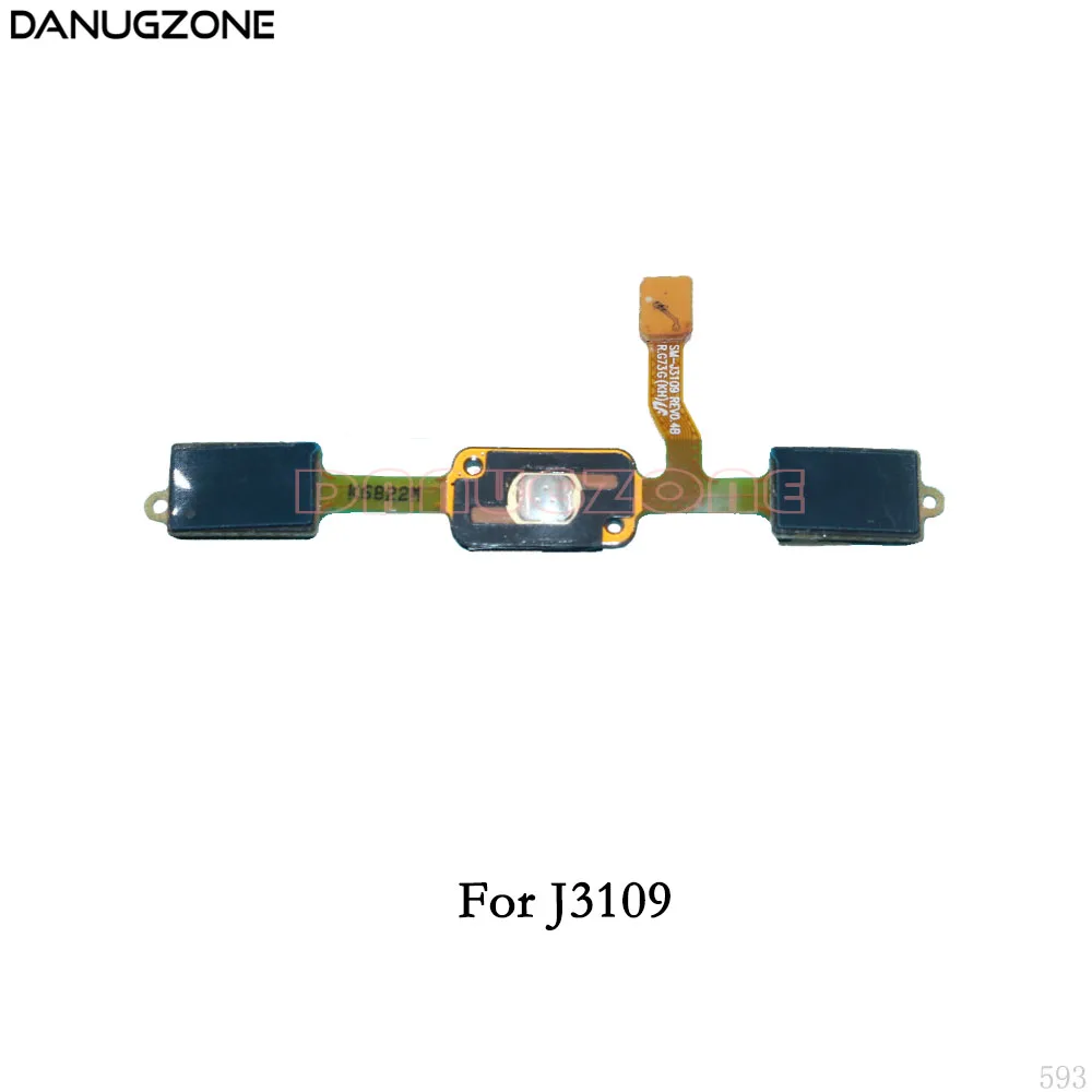 For J3109 Датчик кнопки возврата Flex кабель для Samsung Galaxy J3, J5, J7 года J330F J530F J730F J320F/J2 Pro J250F J4 J400/J2 J200 - Цвет: For J3109