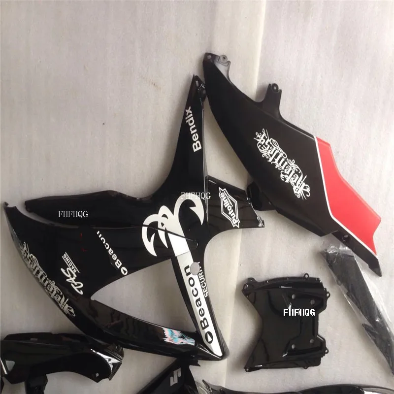 Fairing for A GSXR600 K8 2008 20089 2010 GSXR750 k8 09 08 10 GSXR 600 750 parts black bodywork Injection | Автомобили и мотоциклы
