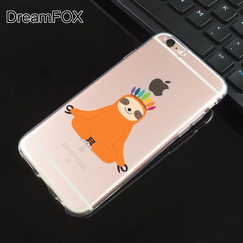 M352 Ленивец и енот Мягкий ТПУ силиконовый чехол для Apple iPhone 11 Pro X XR XS Max 8 7 6 6S Plus 5 5S SE 5C