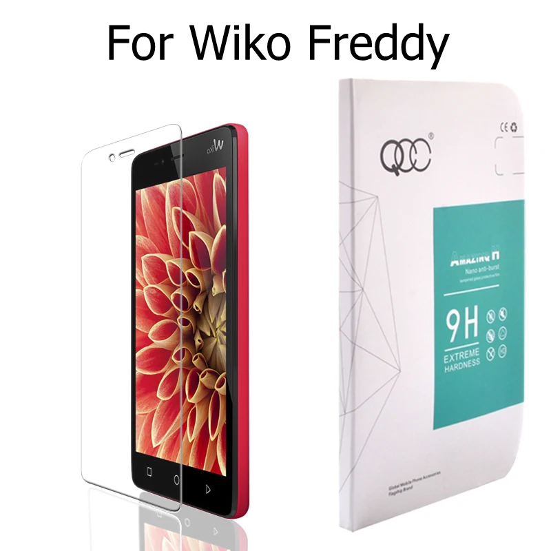 Toughened Tempered Glass film for Wiko Ridge 4G Fab For Freddy / Fever Robby Screen Protector | Мобильные телефоны и
