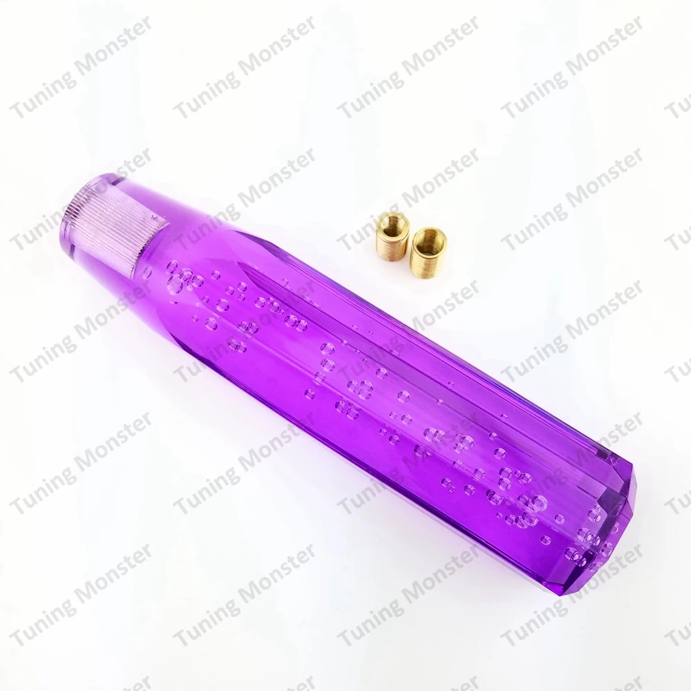 Прозрачная ручка переключения передач с пузырьками Monster 20 см рычага без