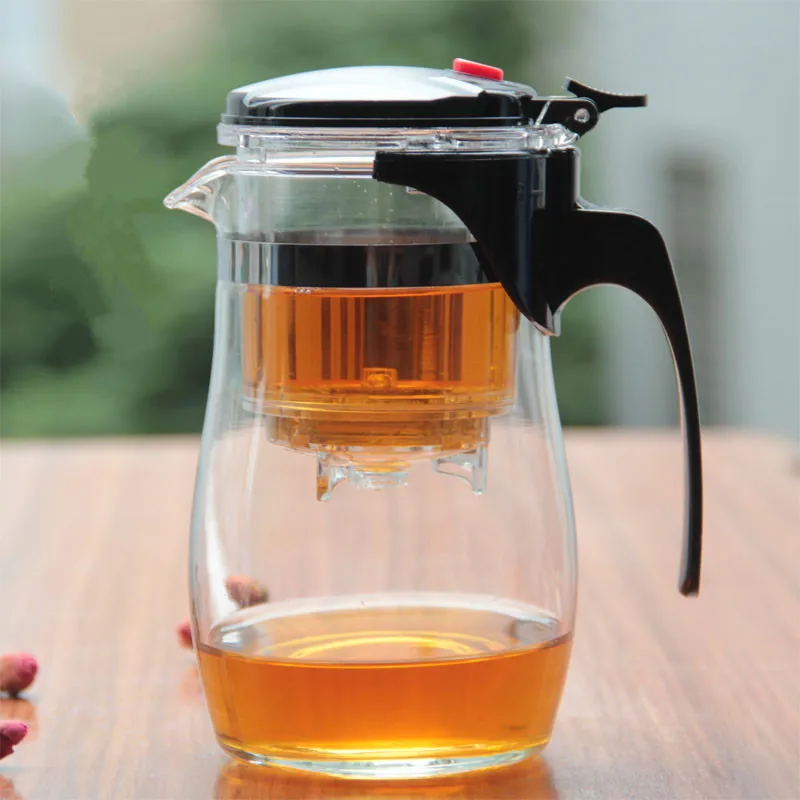 Высококачественный стеклянный чайник для чая чайный сервиз кофе Gongfu