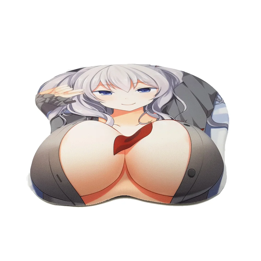 Kantai Collection-Касима аниме 3D Oppai коврик для мыши подставка запястья | Компьютеры и