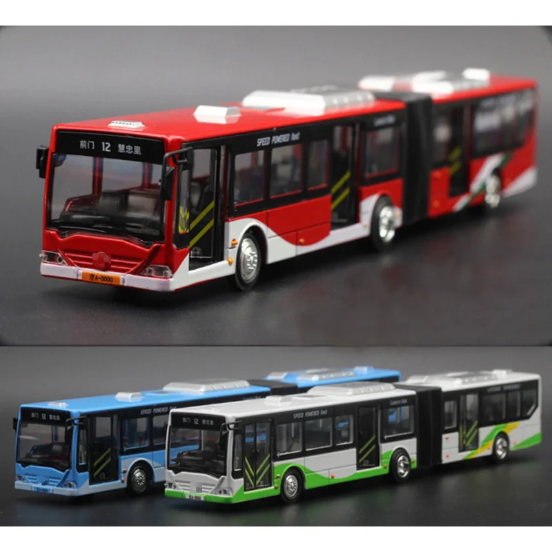 Новинка 1:18 удлиненная Автомобильная модель с двойным автобусным сплавом шина
