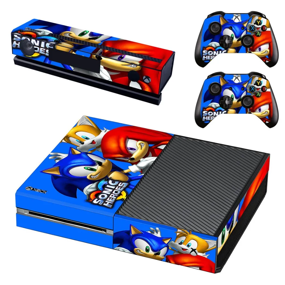 Sonic Heroes Vinyl Cover Skin Sticker for Xbox One & Kinect 2 controller skins | Электроника