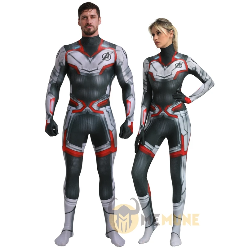 Advanced Tech Quantum Realm Zentai костюмы для косплея на Хэллоуин взрослых|Зентай| |