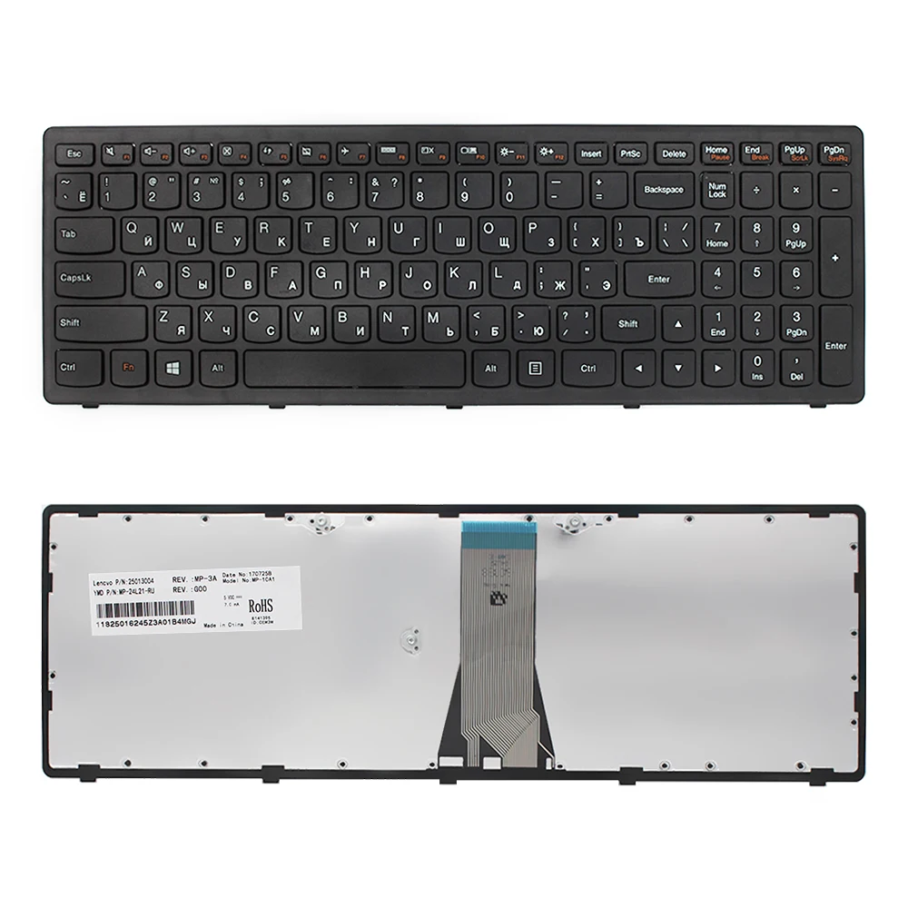 Русская клавиатура G500S для Lenovo G500C G500H S500 S500C G505s G510S S510p Z510 черная ноутбука teclado |