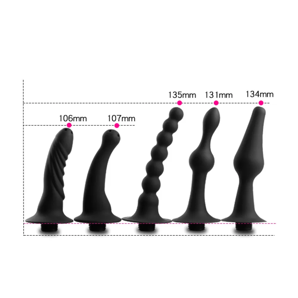 Enema Bulb Douche Shower Head Anus Cleansing Vaginal Sexual Analdusche Anal Bidet Ducha Portable Bide #4N |