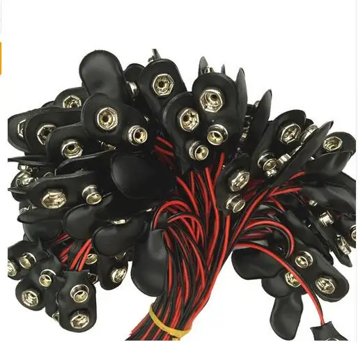 100 шт. зажимы соединители для arduino|battery 9v|holder wiresholder clip |