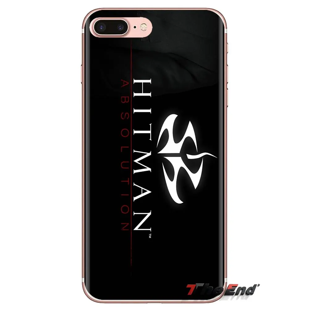 Transparent Soft Shell Covers For Xiaomi Redmi 4A S2 Note 3 3S 4 4X 5 Plus 6 7 6A Pro Pocophone F1 agent 47 hitman logo |