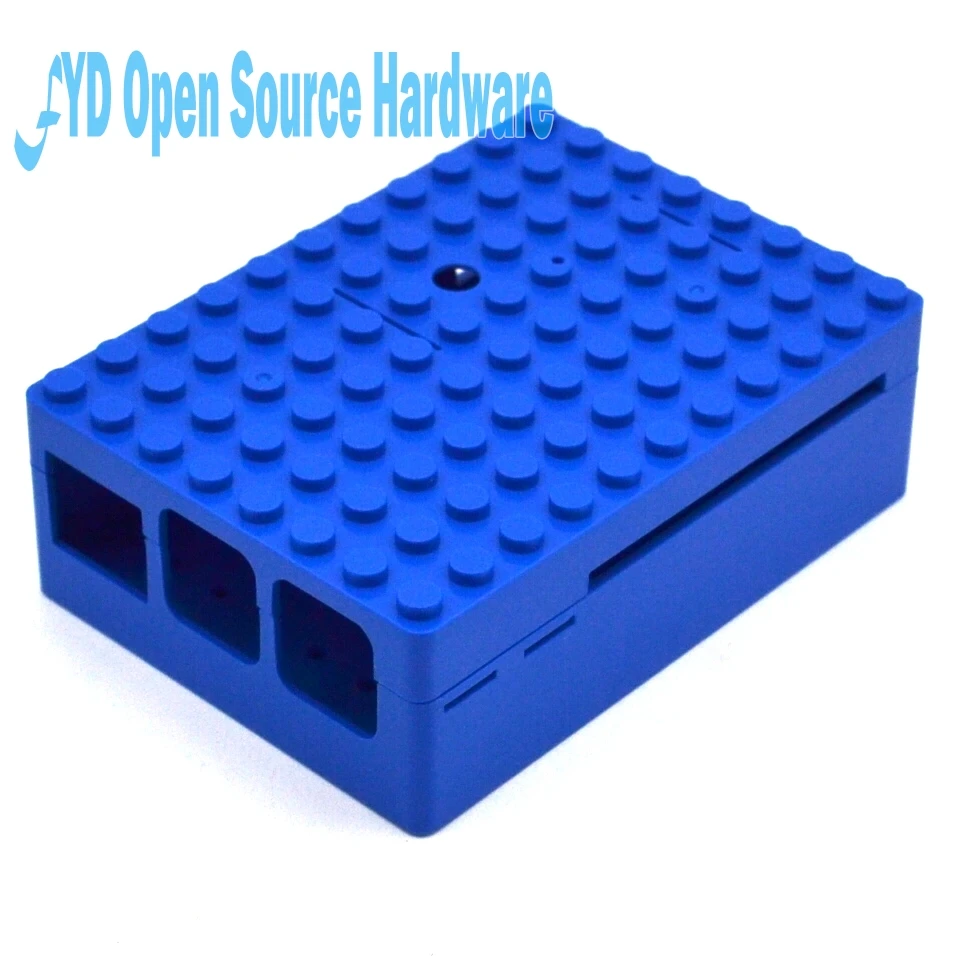 Корпус Raspberry Pi 3 B официального производителя Pi3 и Pi2 поколение голубых блоков |