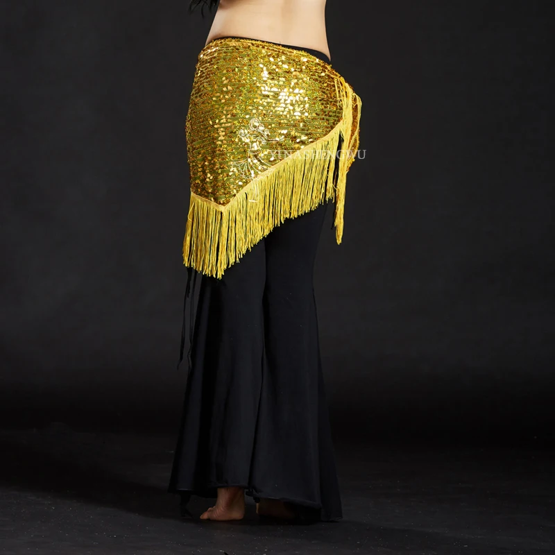 1 шт. треугольный платок с блестками для танца живота 9 цветов|Танец живота| |