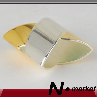 

Free Shipping 2017 X Shape Silver Golden Napkin Rings Double Color Napkin Holders Wedding Napkin Ring Decoration