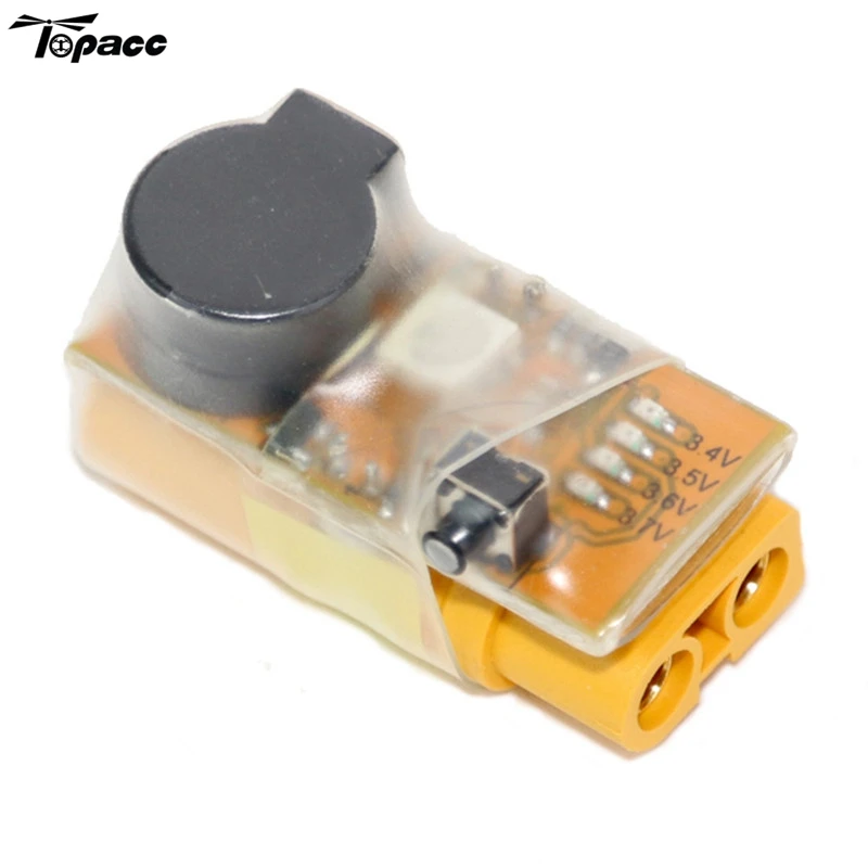 Умный сигнал сигнализации напряжения на батарее светодиодный Разъем XT60 для 2 6 S