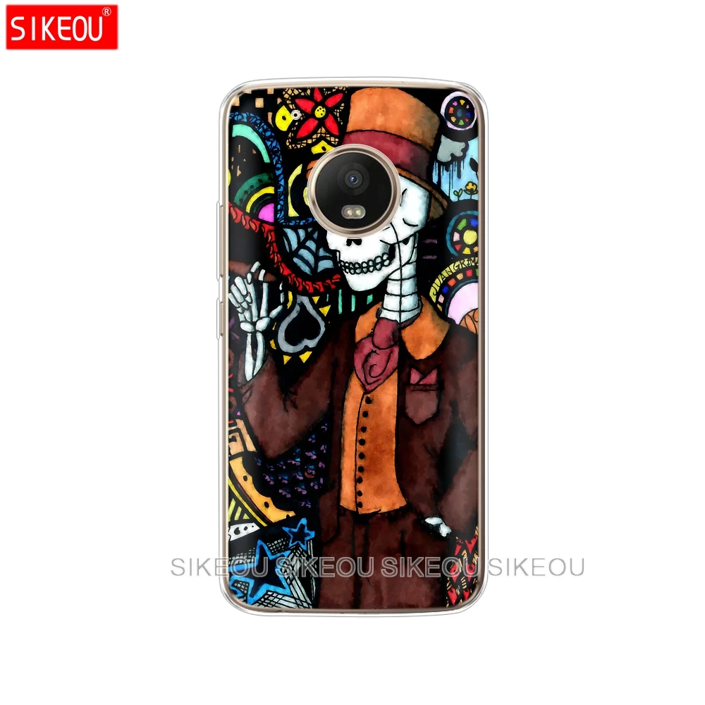 Силиконовый чехол для телефона Motorola Moto G6 G5 G5S Z2 Z3 PLAY PLUS X4 E4 E5 C Мягкий ТПУ Милый