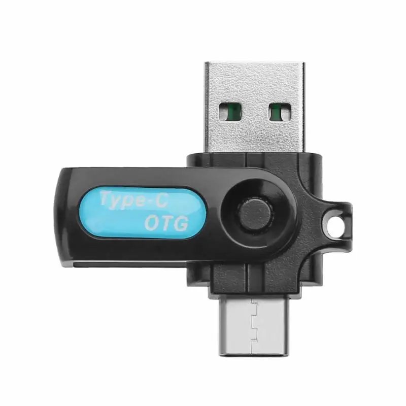 USB 3,1 Micro SD TF кард-ридер 2 в 1 type-C Memeory кард-ридер телефон U диск адаптер для ПК ноутбука Micro SD TF кард-ридер