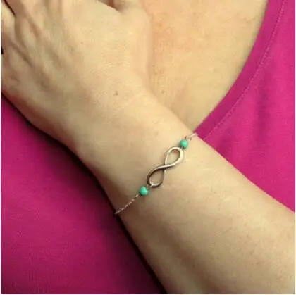 Браслет с 8 зелёными бусинами летняя пляжная мода|bracelet fashion|fashion braceletbracelet jewelry |