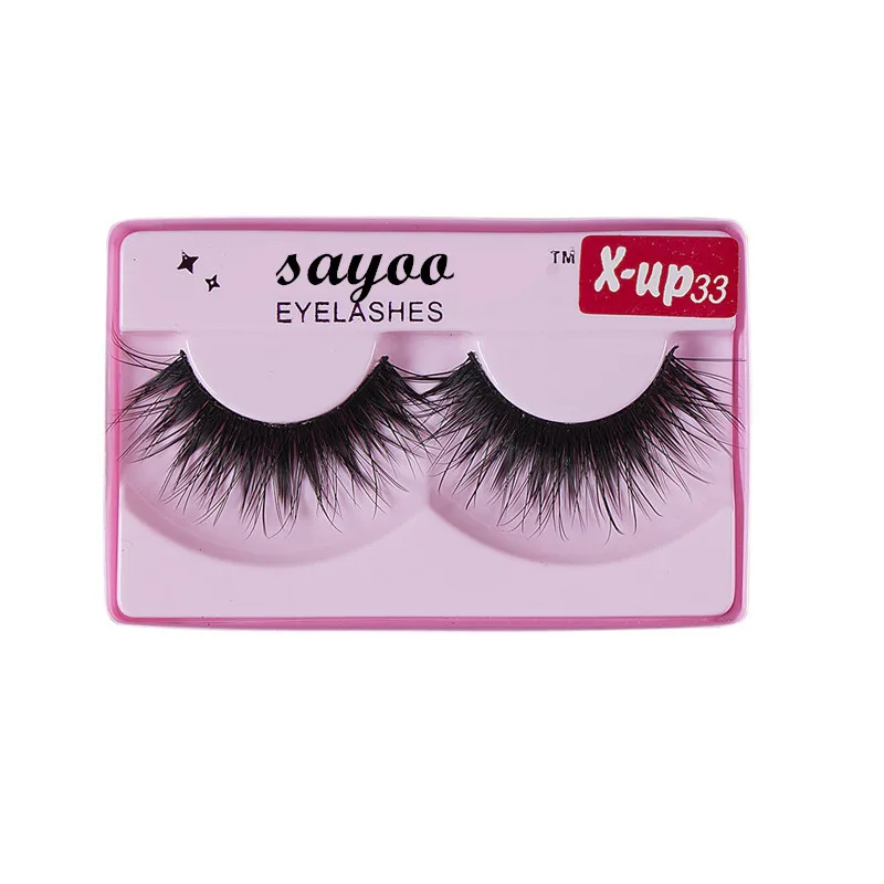 3D ресницы натуральные толстые накладные для наращивания макияжа черная модная